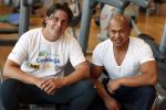 Amsterdam 6 juni 2013
Lodewijk Hoekstra aan het sporten met personal trainer Oswin Beingsick.
Peter Smulders bv