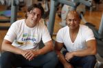 Amsterdam 6 juni 2013
Lodewijk Hoekstra aan het sporten met personal trainer Oswin Beingsick.
Peter Smulders bv