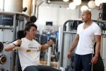 Amsterdam 6 juni 2013
Lodewijk Hoekstra aan het sporten met personal trainer Oswin Beingsick.
Peter Smulders bv