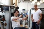 Amsterdam 6 juni 2013
Lodewijk Hoekstra aan het sporten met personal trainer Oswin Beingsick.
Peter Smulders bv