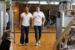 Amsterdam 6 juni 2013
Lodewijk Hoekstra aan het sporten met personal trainer Oswin Beingsick.
Peter Smulders bv
