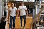 Amsterdam 6 juni 2013
Lodewijk Hoekstra aan het sporten met personal trainer Oswin Beingsick.
Peter Smulders bv