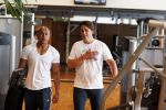 Amsterdam 6 juni 2013
Lodewijk Hoekstra aan het sporten met personal trainer Oswin Beingsick.
Peter Smulders bv