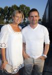 Amsterdam 7 juni 2013
Frank de Boer heeft feestje georganiseerd voor dochter en vrouw in the harbour club. Marc en Chantal Overmars
Peter Smulders bv