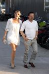 Amsterdam 7 juni 2013
Frank de Boer heeft feestje georganiseerd voor dochter en vrouw in the harbour club. Marc en Chantal Overmars
Peter Smulders bv