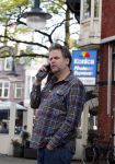 Amsterdam 31 mei 2013
Patrick Stoof (acteur komt een man bij de dokter) met vrouw /vriendin op terras.
Peter Smulders bv