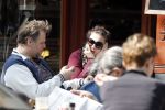 Amsterdam 31 mei 2013
Patrick Stoof (acteur komt een man bij de dokter) met vrouw /vriendin op terras.
Peter Smulders bv