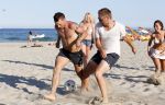 ibiza 14 juni 2013
Wesley en Rodney Sneijder aan het voetballen met Xelly en Rebecca Cabu v Kasbergen Gokhan Saki Reduan Diba en andere vrienden op het strand van Coco Beach.
Peter Smulders bv