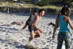 ibiza 14 juni 2013
Wesley en Rodney Sneijder aan het voetballen met Xelly en Rebecca Cabu v Kasbergen Gokhan Saki Reduan Diba en andere vrienden op het strand van Coco Beach.
Peter Smulders bv