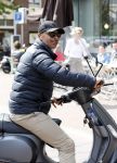 Amsterdam 31 mei 2013
Ruud Gullit op zijn vespa scooter
Peter Smulders bv