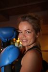 Amsterdam, 21 Mei 2013
Sita Vermeulen samen met Oswin Beingsick in de sportschool.
Foto Peter Smulders BV