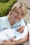 Losser 12 juni 2013
Thomas Berge en Myrthe Mylius met hun pas geboren zoontje Jack.
Peter Smulders bv