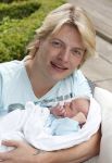 Losser 12 juni 2013
Thomas Berge en Myrthe Mylius met hun pas geboren zoontje Jack.
Peter Smulders bv