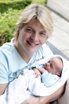 Losser 12 juni 2013
Thomas Berge en Myrthe Mylius met hun pas geboren zoontje Jack.
Peter Smulders bv