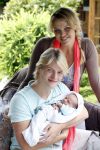 Losser 12 juni 2013
Thomas Berge en Myrthe Mylius met hun pas geboren zoontje Jack.
Peter Smulders bv