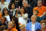 Amsterdam 4 juni 2014
Rosanna Kluivert met Shane en Justin en Rachel en Dre Hazes Jr op de tribune bij Nederland- Wales in de Arena