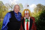 Alphen aan de Rijn 7 mei 2015
Patrick Martens (Koen),Aad van Toor (Adriaan), Bas van Toor (Bassie) en Janouk Kelderman (Keet) tijdens de opnamedag van de nieuwe speelfilm Keet & Koen en de speurtocht naar Bassie & Adriaan .