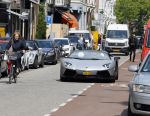 Amsterdam 27 mei 2015  
Afrojack met (een) vriendin in zijn Lambirghini Aventador op de pc hooftstraat en daarna op andere plekken in zuid. Ze zijn gaan shoppen in Louis Vuitton