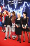 Amsterdam 22 april 2014
Premiere spiderman 2 in pathe Arena in Amsterdam. Andy v d Meijde met zijn vriendin Melisa v d Meijde Schaufeli en hun moeders
