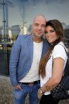 Amsterdam 27 maart 2014
Presentatie sterren springen van sbs6 met oa Andy v d Meijde, zijn vriendin Melisa v d Meijde