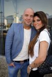 Amsterdam 27 maart 2014
Presentatie sterren springen van sbs6 met oa Andy v d Meijde, zijn vriendin Melisa v d Meijde
