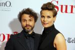 Amsterdam 18 mei 2015
Premiere de surprise van Mike v Diem met in de hoofdrollen Georgina Verbaan en Jeroen v Koningsbrugge. De premiere was in Tuschinski. Angela Schijf met man