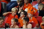 Amsterdam  5 juni 2015
Nederland-USA 3-4 in de arena. Max Smulders mag met Memphis Depay het veld oplopen.
Ivo Borkus loopt met steadycam op het veld.