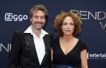 Amsterdam 1 juni 2015
Fajah Lourens met haar nieuwe vriend Gijs Scheringa.Premiere Rendez Vous in het nieuwe de la mar met oa Mark v Eeuwen Loes Haverkort Peter Paul Muller en Pierre Boulanger. Antoinette Beumer met man en zus