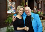 Amsterdam 11 mei 2015 
Jon v Eerd en zijn partner Ton vieren hun 30 jarig huwelijk met een feest met vele collega's. Arie Cupe met ...