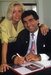 Aristakis en Nicolle Juni 1990