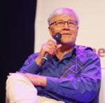 Amsterdam 11 mei 2015     
Presentaie castleden van de nieuwe stukken van Dommelgraaf en Cornelisse productions in de Meervaart.
Barrie Stevens