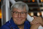 Amsterdam 11 mei 2015     
Presentaie castleden van de nieuwe stukken van Dommelgraaf en Cornelisse productions in de Meervaart.
Barrie Stevens