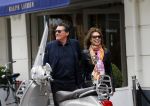 Amsterdam 12 mei 2015 
Barry Hay met goede vriendin Patricia Steur op de pc hooftstraat