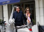 Amsterdam 12 mei 2015 
Barry Hay met goede vriendin Patricia Steur op de pc hooftstraat