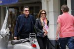 Amsterdam 12 mei 2015 
Barry Hay met goede vriendin Patricia Steur op de pc hooftstraat