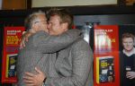 Amsterdam 26 mei 2015
Presenatie boek Bastiaan Ragas. Hij reikt het eerste boek uit aan zijn vader. Tooske Ragas en hun kinderen zijn ook aanwezig in cafe Gruter.