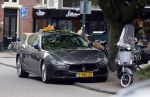 Amsterdam 6 mei 2015
Bram Moszkowicz met zijn Maserati op de cornelis schuytstraat