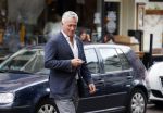 Amsterdam 6 mei 2015
Bram Moszkowicz met zijn Maserati op de cornelis schuytstraat