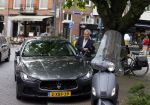 Amsterdam 6 mei 2015
Bram Moszkowicz met zijn Maserati op de cornelis schuytstraat