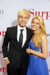 Amsterdam 18 mei 2015
Premiere de surprise van Mike v Diem met in de hoofdrollen Georgina Verbaan en Jeroen v Koningsbrugge. De premiere was in Tuschinski. Britt Scholte met Robin Zomers