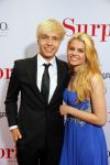 Amsterdam 18 mei 2015
Premiere de surprise van Mike v Diem met in de hoofdrollen Georgina Verbaan en Jeroen v Koningsbrugge. De premiere was in Tuschinski. Britt Scholte met Robin Zomers