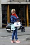 Amsterdam 12 mei 2015 
Caroline Tensen aan het shoppen