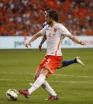 Amsterdam, 5 Juni 2015
Vriendschappelijke interland Nederland-USA, eindstand 3-4
Daley Blind