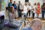 Amsterdam 8 juni 2015
Boekpresentatie Boek Danielle v t Schip Oonk in Yogacentrum Amsterdam.