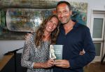 Amsterdam 8 juni 2015
Boekpresentatie Boek Danielle v t Schip Oonk in Yogacentrum Amsterdam. Danielle met Johnny van t Schip
