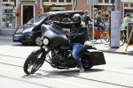 Amsterdam 27 mei 2015  
Dennis Rugenbregt op zijn Buddha to Buddha Harley Davidson motor
