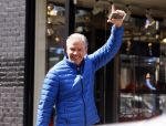 Amsterdam 7 mei 2015 
Dries Roelvink op de pc hooftstraat