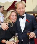 Amsterdam 30 mei 2015
Het 23e damdiner vindt weer plaats bij de HMH Heineken Music Hall.
Ebe v Riesen met zijn vrouw Jorica Coppen (vriendin van Martijn Krabbe)
