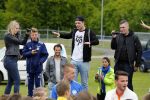 Arnhem 31 mei 2015
Voetbalclinic Klaas jan Huntelaar foundation op Papendal. Ook Enzo Knol en zijn vriendin Dee v d Zeeuw waren ook aanwezig.