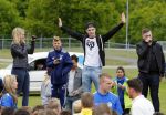 Arnhem 31 mei 2015
Voetbalclinic Klaas jan Huntelaar foundation op Papendal. Ook Enzo Knol en zijn vriendin Dee v d Zeeuw waren ook aanwezig.